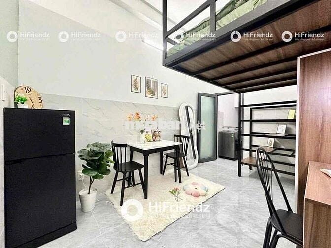 Studio kết hợp giường tầng, nhà mới full NT ngay Hoà Bình-Đầm Sen-VHU