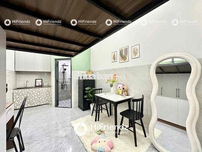 Studio kết hợp giường tầng, nhà mới full NT ngay Hoà Bình-Đầm Sen-VHU