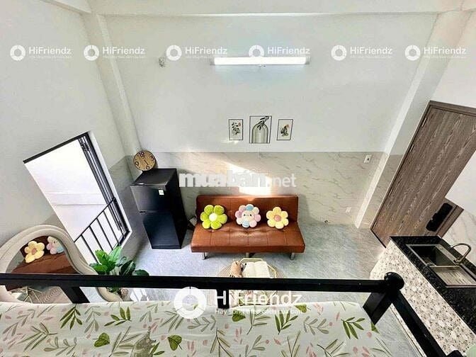 Studio kết hợp giường tầng, nhà mới full NT ngay Hoà Bình-Đầm Sen-VHU