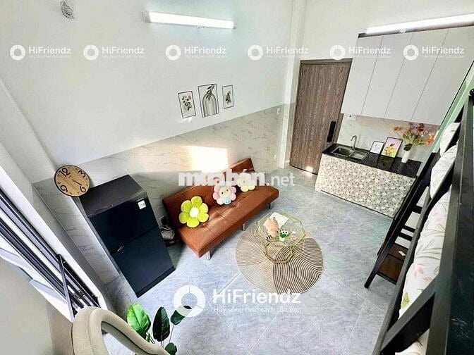 Studio kết hợp giường tầng, nhà mới full NT ngay Hoà Bình-Đầm Sen-VHU