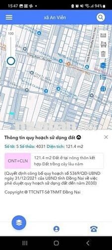 NỀN 5X24 FULL THỔ GẦN NGAY TT XÃ AN VIỄN TRẢNG BOM
