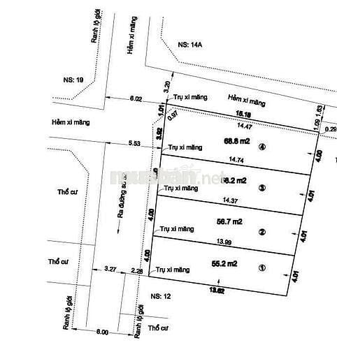 Đất đẹp F0 - MT đường số - HSXD - 1Trệt 3Lầu 1ST - Hiệp Bình Chánh