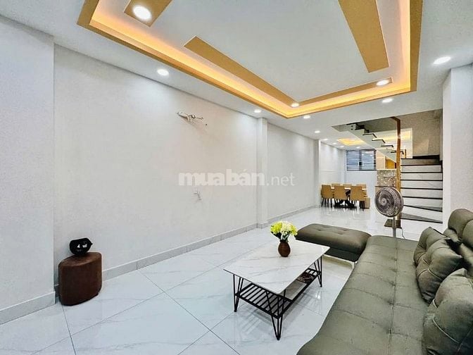⭐️Nhà 4 Lầu tuyệt đẹp Cao cấp hẻm xe hơi Ung Văn Khiêm, P25, Q.Bình Th