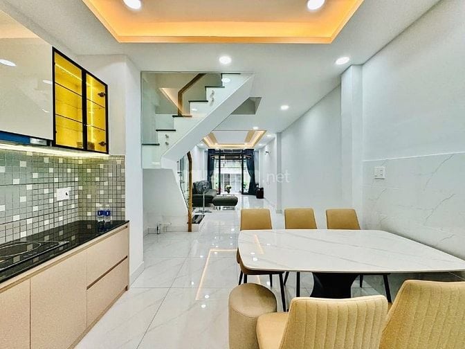 ⭐️Nhà 4 Lầu tuyệt đẹp Cao cấp hẻm xe hơi Ung Văn Khiêm, P25, Q.Bình Th