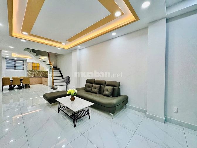 ⭐️Nhà 4 Lầu tuyệt đẹp Cao cấp hẻm xe hơi Ung Văn Khiêm, P25, Q.Bình Th