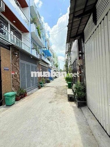 bán nhà shr 2 lầu - 4pn - hẻm xe hơi - tân chánh hiệp