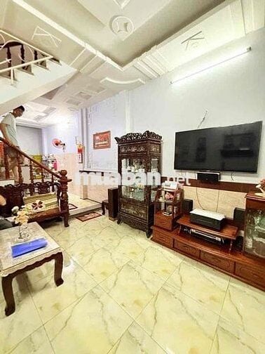bán nhà shr 2 lầu - 4pn - hẻm xe hơi - tân chánh hiệp