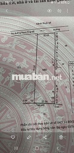 Mặt tiền đường nhựa xã Bình Chánh gần ngay trường Tiểu Học Kim Đồng