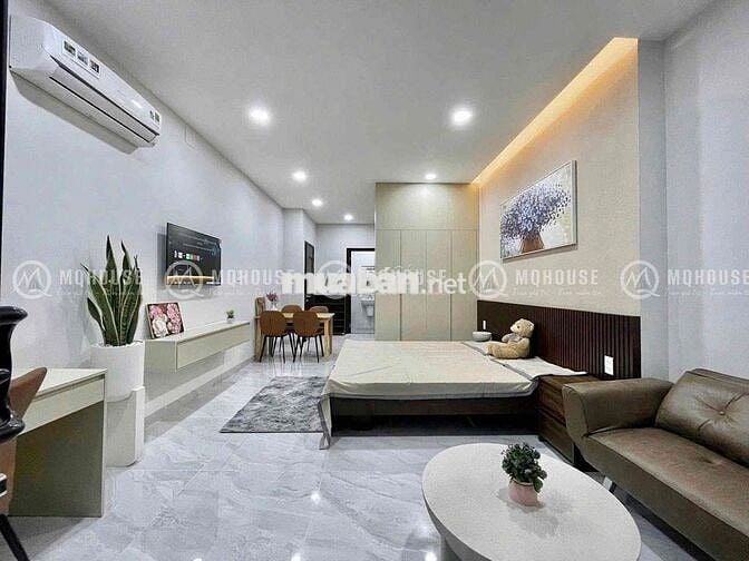CĂN HỘ CAO CẤP FULL NỘI THẤT -CỬA SỔ LỚN NGAY BIG C THỌAI NGỌC HẦU