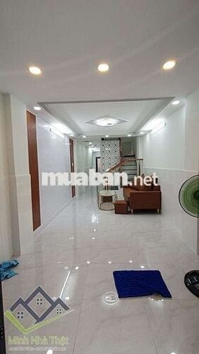 TÂN PHÚ - NHÀ MỚI HẺM THÔNG VÀI BƯỚC RA MẶT TIỀN GIÁ 4,05TỶ TL