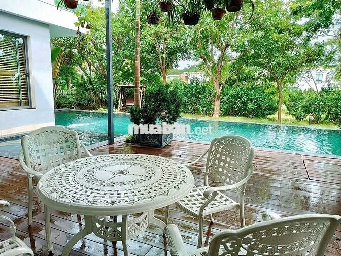 Mua đất tặng nhà với villa 570m view hồ Đại Lải, Flamingo Resort