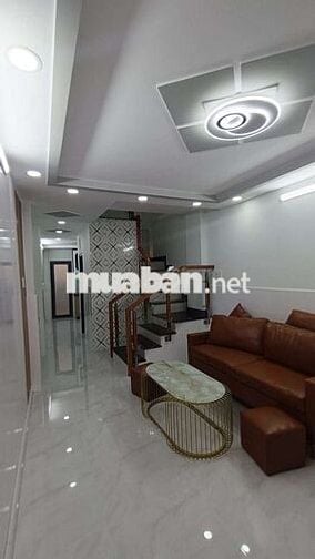 TÂN PHÚ - NHÀ MỚI HẺM THÔNG VÀI BƯỚC RA MẶT TIỀN GIÁ 4,05TỶ TL
