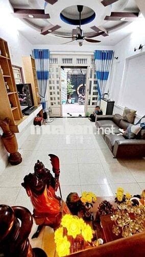 NHÀ PHỐ 3 LẦU – 5mx11m – SÁT CHỢ HIỆP THÀNH QUẬN 12 – XE HƠI TẬN NƠI