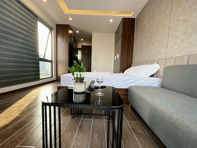 CHO THUÊ STUDIO LUXURY BAN CÔNG FULL NỘI THẤT NGAY ÂU CƠ, LOTTE TÂY HỒ