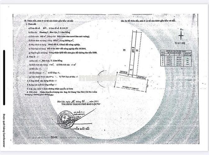 NC - MT 185m2 Lý Thường Kiệt, Bảo Lộc