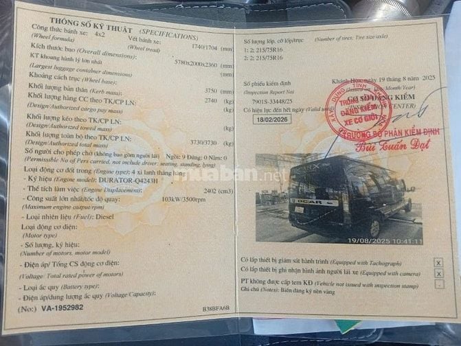 Cần bán xe Ford Transit Limousine 2015