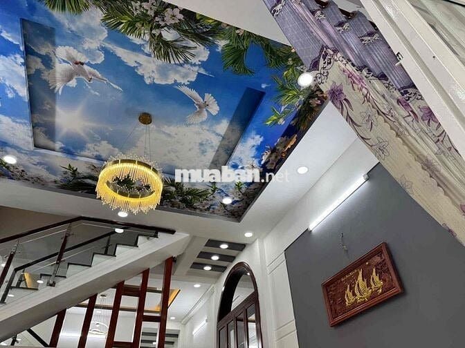 Bán Nhà 5x18 Mới  Nội Thất Cao Cấp  Bà Điểm 5  gần Phan Văn Hớn