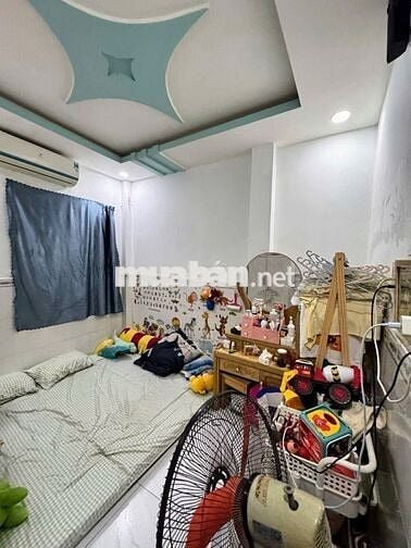 NHÀ ĐẸP 4 TẦNG, DT (4X10,5)M2, BÌNH TÂN GIÁP TÂN PHÚ, CHỈ 3,55 TỶ