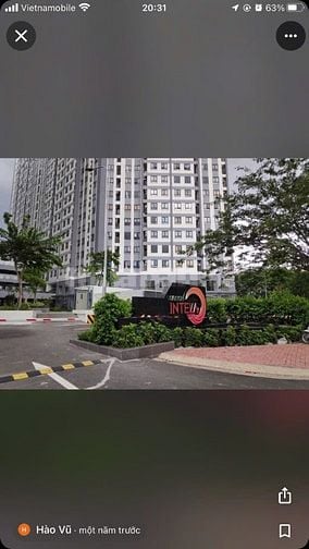 Cần cho thuê căn chung cư sai gon intela
