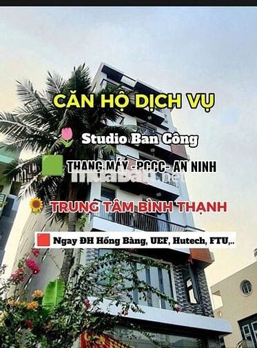 🟥 Căn Hộ Full Nội Thất, Thoáng Mát. Ngay Hutech, FTU, GTVT. Ko Ảo.