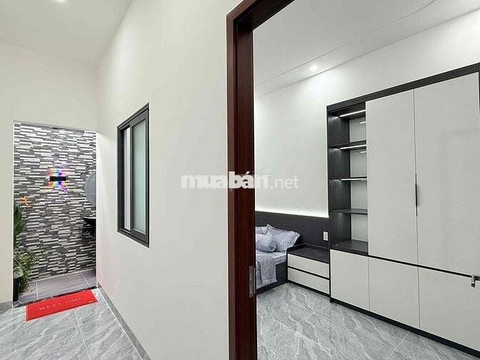 Nhanh tay sở hữu nhà mặt tiền giá rẻ tại Thuận An, giá 900trieu/80m2.