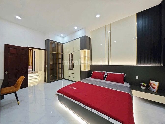 Nhà đẹp mới xây 4x20m ( công nhận 72,4m2) Trương Thị  Hoa Q.12