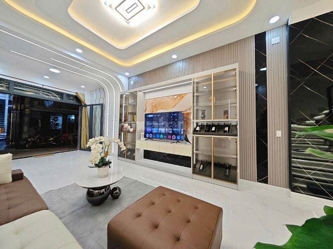 Nhà đẹp mới xây 4x20m ( công nhận 72,4m2) Trương Thị  Hoa Q.12
