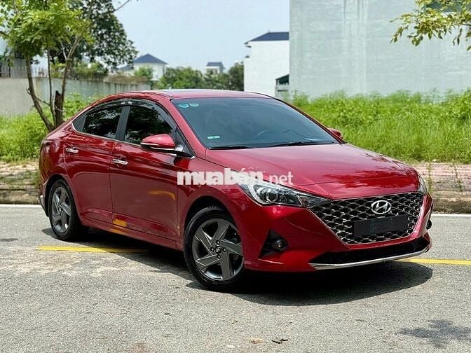 Cần bán Accent 2021 màu đỏ, bản full