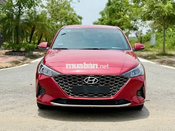 Cần bán Accent 2021 màu đỏ, bản full