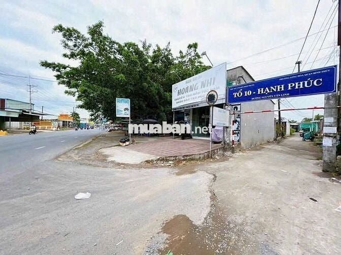 Bán nền rộng trên 110m2 kdc hạnh phúc đất thổ cư 100%