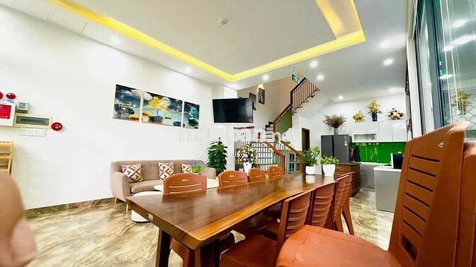 💥🏡CHO THUÊ BIỆT THỰ CÓ HỒ BƠI 3 TẦNG LÔ GÓC 2 MẶT TIỀN - HÒA HẢI