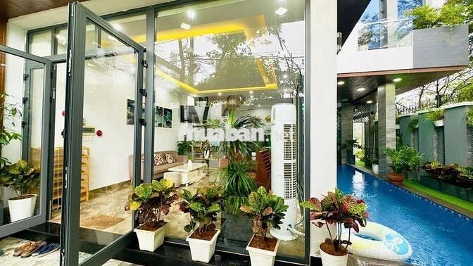 💥🏡CHO THUÊ BIỆT THỰ CÓ HỒ BƠI 3 TẦNG LÔ GÓC 2 MẶT TIỀN - HÒA HẢI