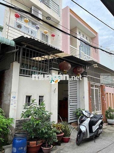 NHÀ HẺM OTO - 57m2 - ĐÚC 2 LẦU