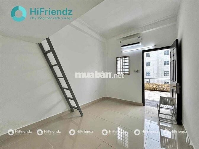 CHO THUÊ GÁC SIÊU RỘNG FULL NỘI THẤT BAN CÔNG RỘNG TÂN BÌNH SÂN BAY