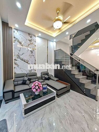 Nhà Trệt Lầu Mới Đẹp Hẻm 311 Nguyễn Văn Cừ