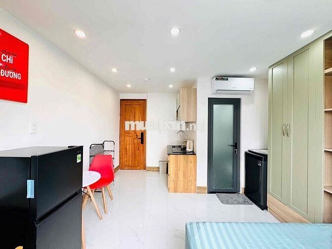 🌈 CĂN STUDIO MỚI 100% ❤️ FULL NỘI THẤT 🍀GẦN EMART, TRƯỜNG IUH, VLU