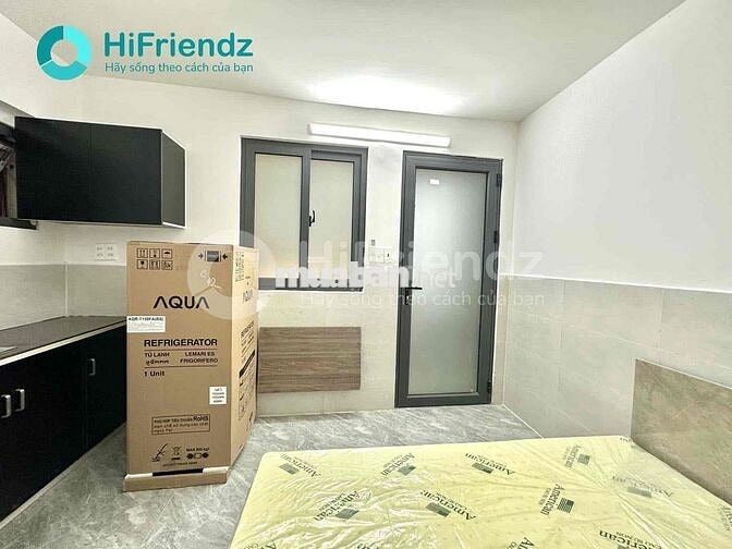Trống sẵn phòng full nội thất y hình Gần Văn lang và IUH siêu thoáng