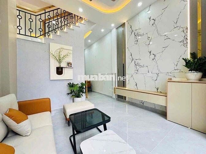 Bán nhà trệt lầu, 2 phòng ngủ, gần bến xe buýt Thới An, Quận 12.