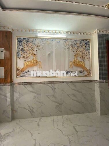 bán nhà lê văn quới ds6, 72m2, 4 tầng btct,hẻm nhựa 10m,giá 6,25 tỷ TL