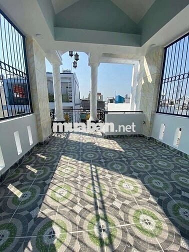 bán nhà lê văn quới ds6, 72m2, 4 tầng btct,hẻm nhựa 10m,giá 6,25 tỷ TL