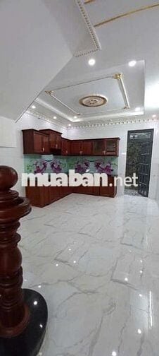 bán nhà lê văn quới ds6, 72m2, 4 tầng btct,hẻm nhựa 10m,giá 6,25 tỷ TL