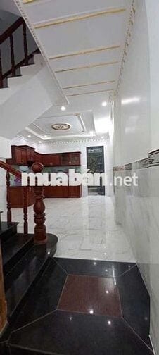 bán nhà lê văn quới ds6, 72m2, 4 tầng btct,hẻm nhựa 10m,giá 6,25 tỷ TL