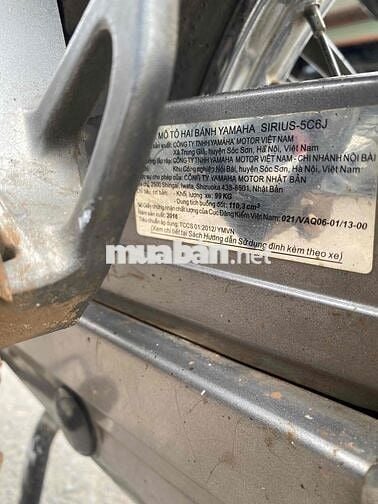 Siriuss máy zin êm điện đề đầy đủ