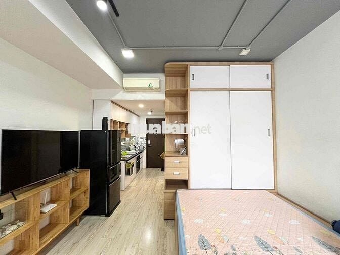 Cho thuê căn studio full đẹp y hình máy giặt máy sấy ở ngay