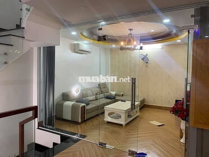 CHO THUÊ NHÀ HẺM LÊ VĂN THỌ, GÒ VẤP, 86M2 NGANG 4.3M, 4PN, 14 TR/THÁNG