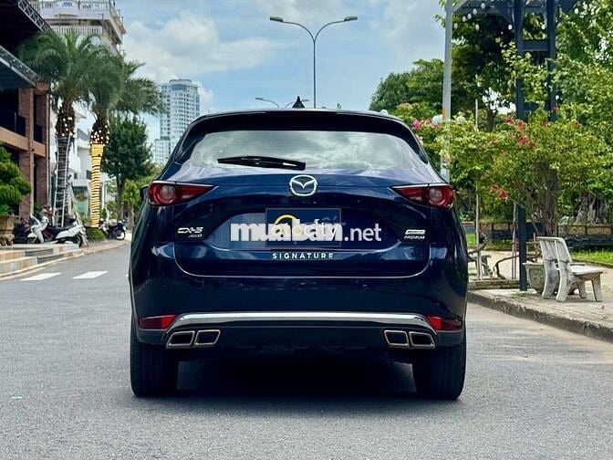 Mazda CX 5 2022 Signature 2 cầu - Xanh đen- 3v3km