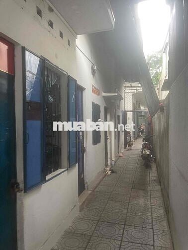 phòng trọ : có 2 cửa trước sau rộng - có gác