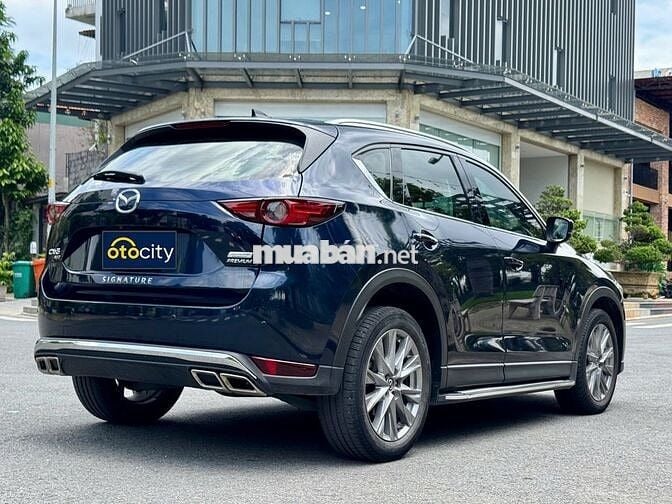 Mazda CX 5 2022 Signature 2 cầu - Xanh đen- 3v3km