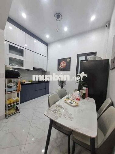 Kim Giang cách 1 nhà ra oto tránh, Ngõ Trước nhà Rộng 3m, 35m x 5 tâng