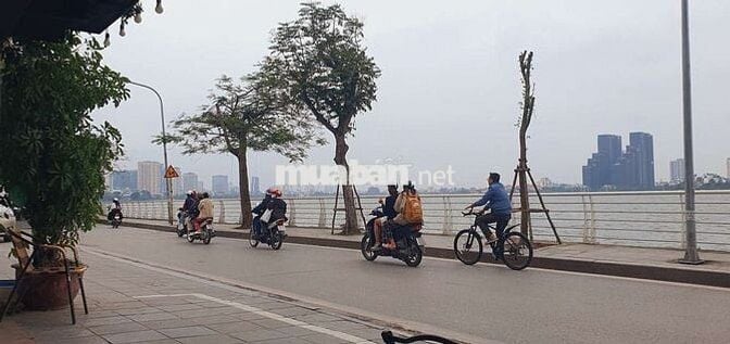 View Hồ Tây Mặt Phố Trích Sài Tây Hồ 280m2 mặt tiền 9,2m 420 Tỷ